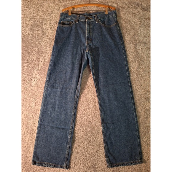 Faded Glory Other - NWT Faded Glory Mens Relaxed Fit Jeans‎ 30x30 Straight Blue Denim Classic Casual